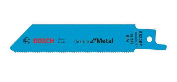 Säbelsägeblatt S 522 EF L.100mm B.19mm TPI 18 1,4mm geschr.,gefr.5 St./Karte-0