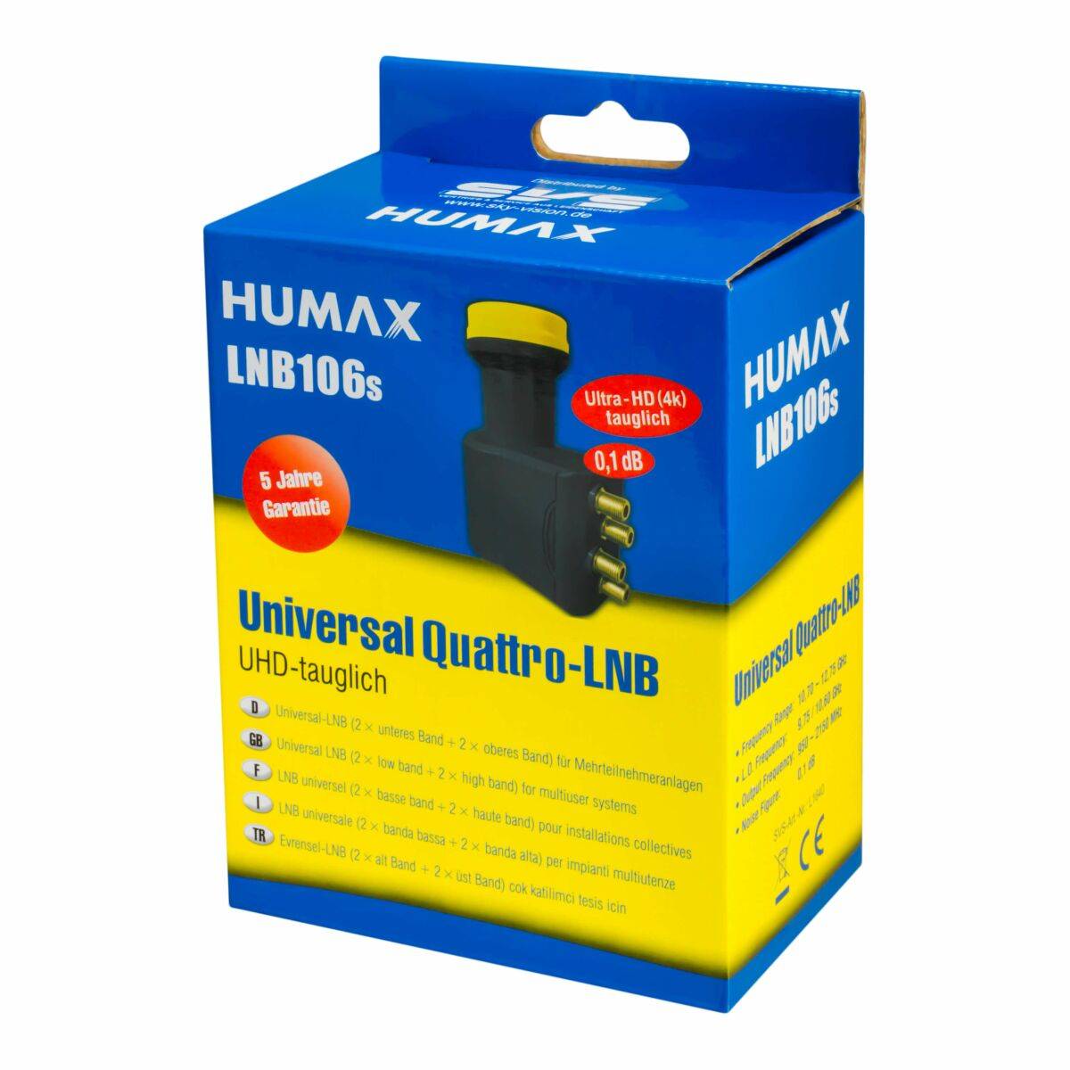 Humax Quattro LNB 106s-3