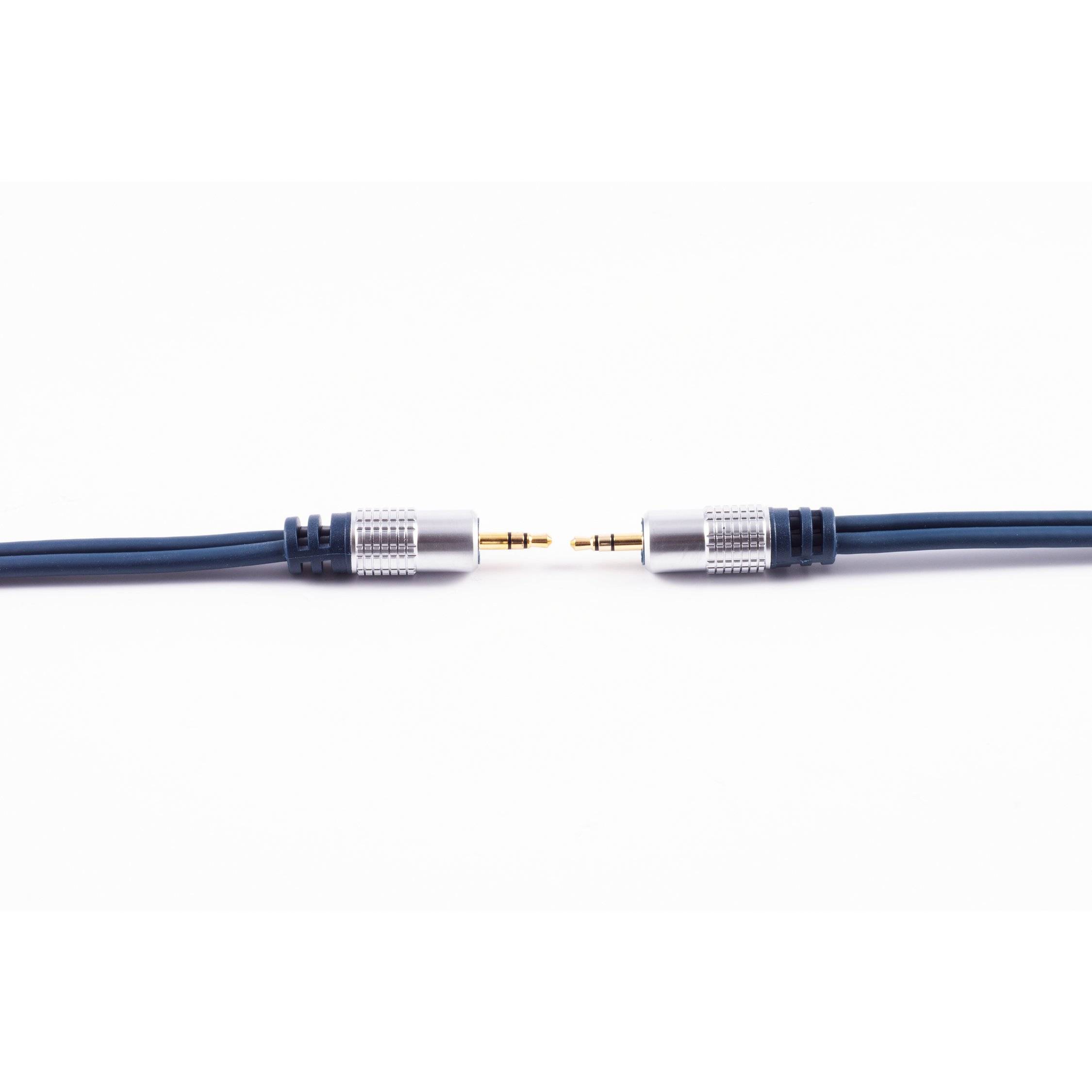 3,5mm Klinken-Kabel, vergoldete Kontakte - 5m-1