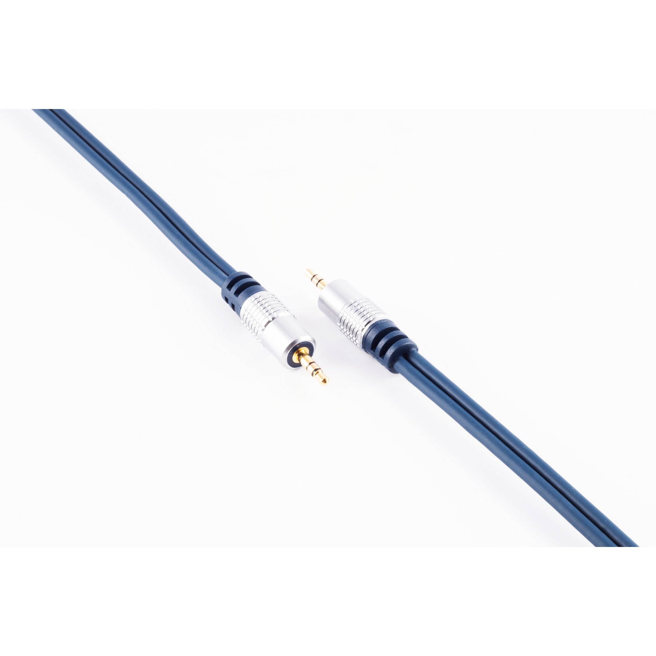 3,5mm Klinken-Kabel, vergoldete Kontakte - 5m-2