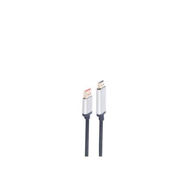 Audio/ Video DisplayPort 1.4 / HDMI Kabel, vergoldete Kontakte, 1,50m