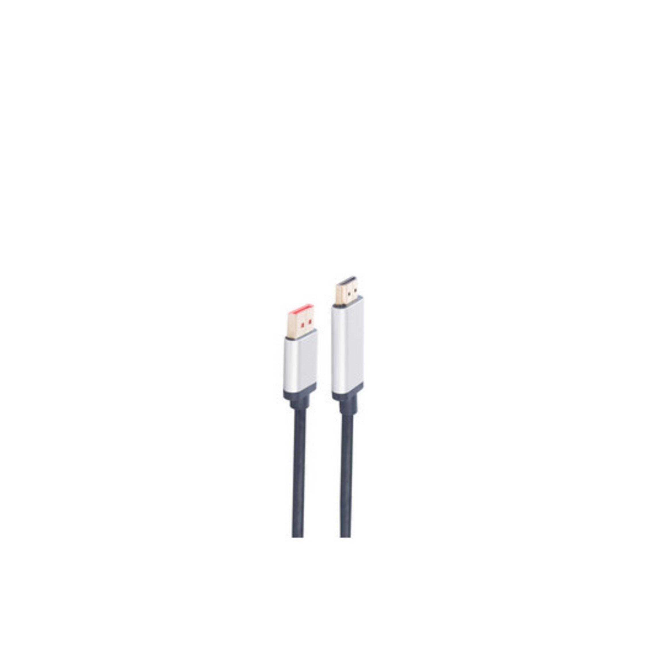 Audio/ Video DisplayPort 1.4 / HDMI Kabel, vergoldete Kontakte, 2m-0