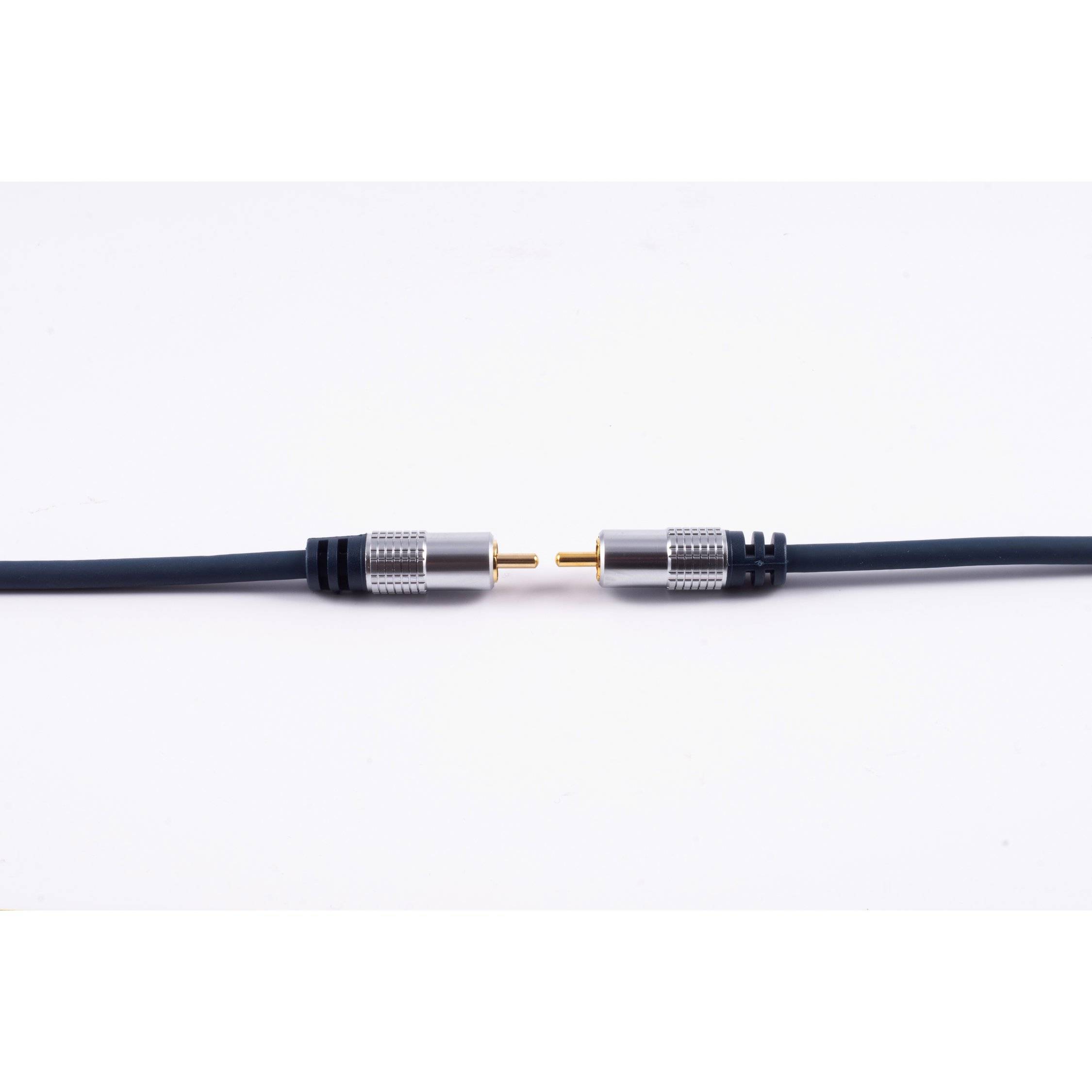 Video-Cinch-Kabel, vergoldete Kontakte, 3m-1
