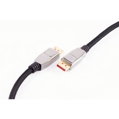 shiverpeaks PRO Serie II Displayport 1.4 Kabel, Displayport Stecker auf Displayportstecker, 8K, 5,0m