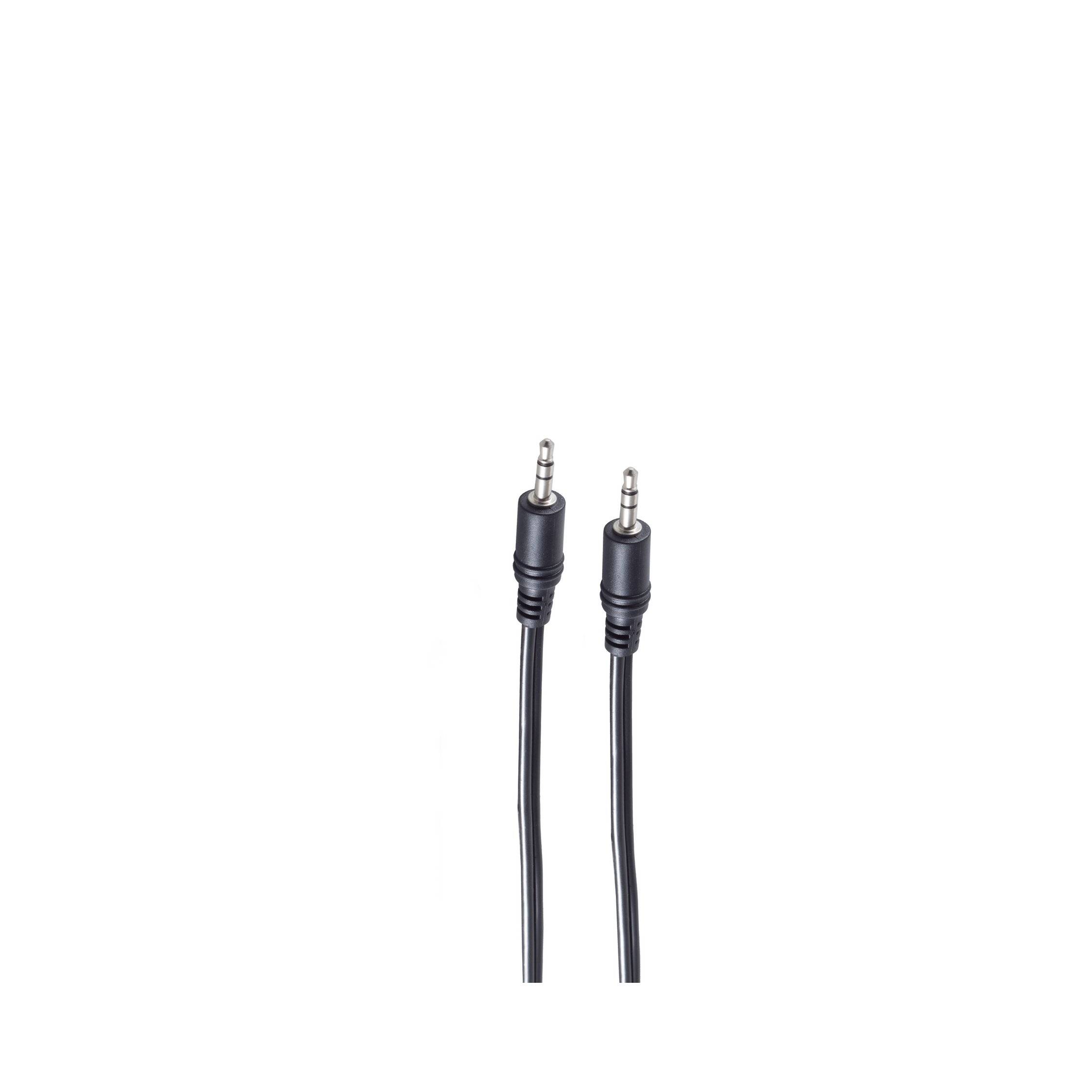 2 Klinkenstecker 3,5mm Stereo, 1,5m-0