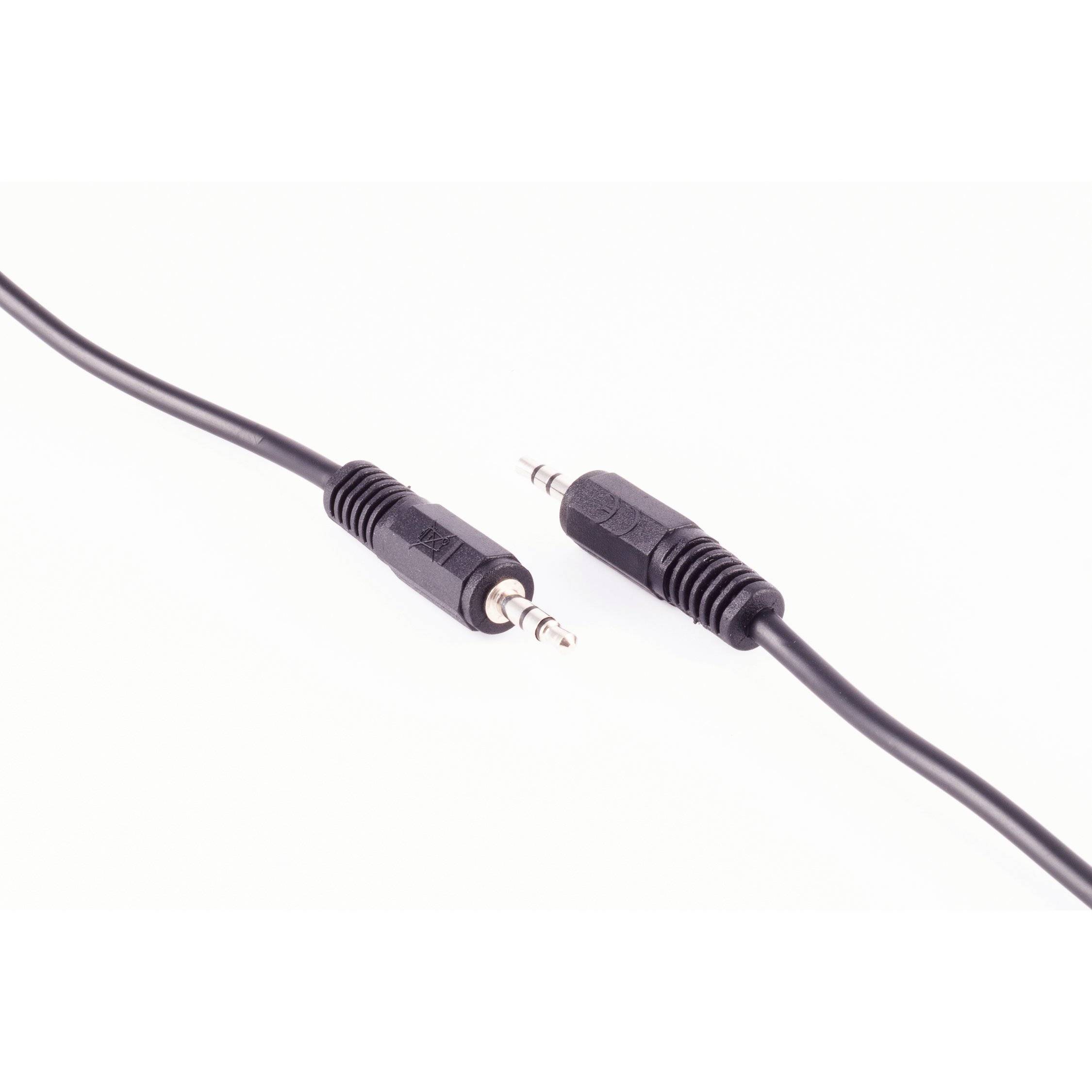 2 Klinkenstecker 3,5mm Stereo, 1,5m-2