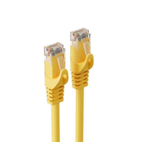 RJ45 Patchkabel CAT 7 Rohkabel U/UTP gelb 7,5m