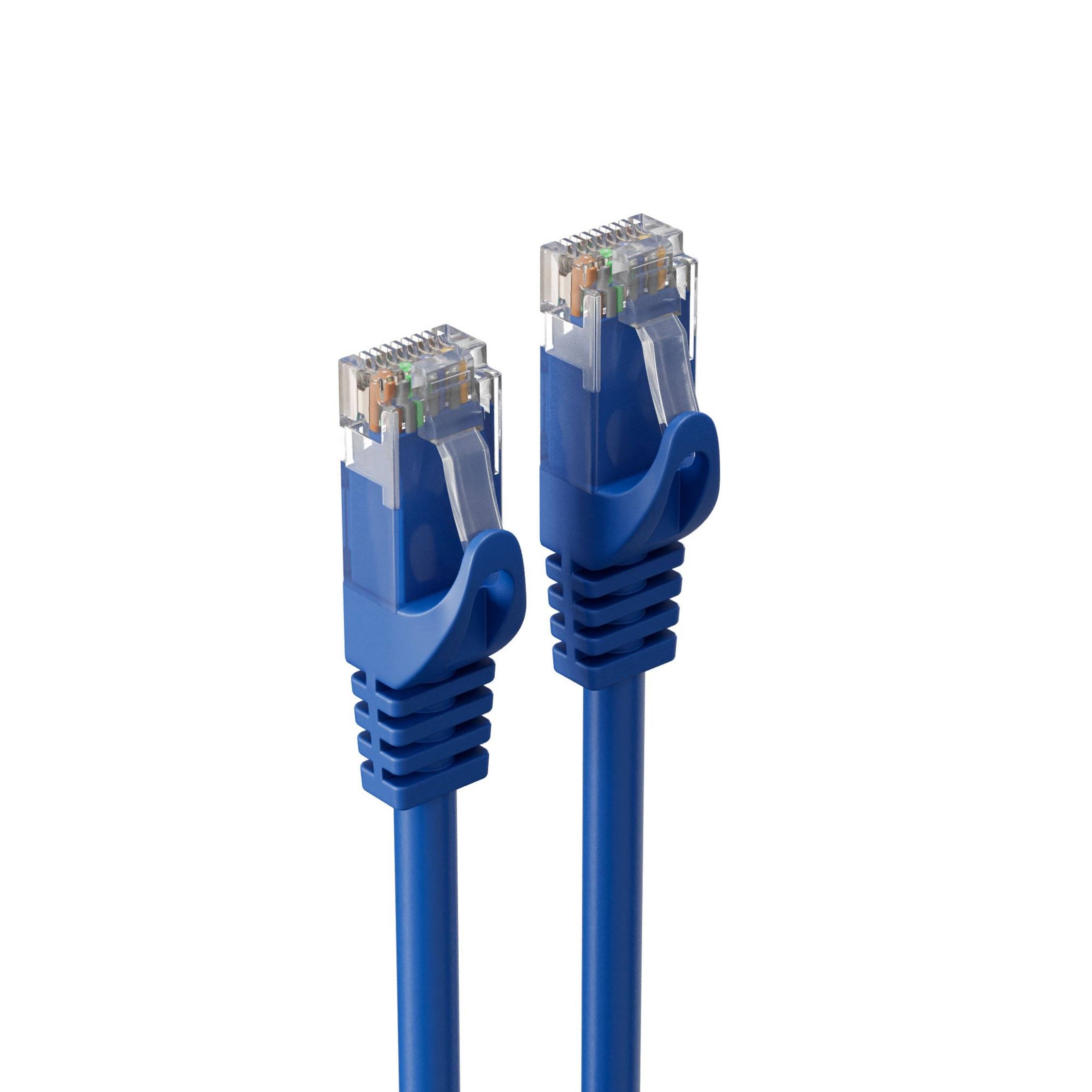 RJ45 Patchkabel CAT 7 Rohkabel U/UTP blau 5m-0