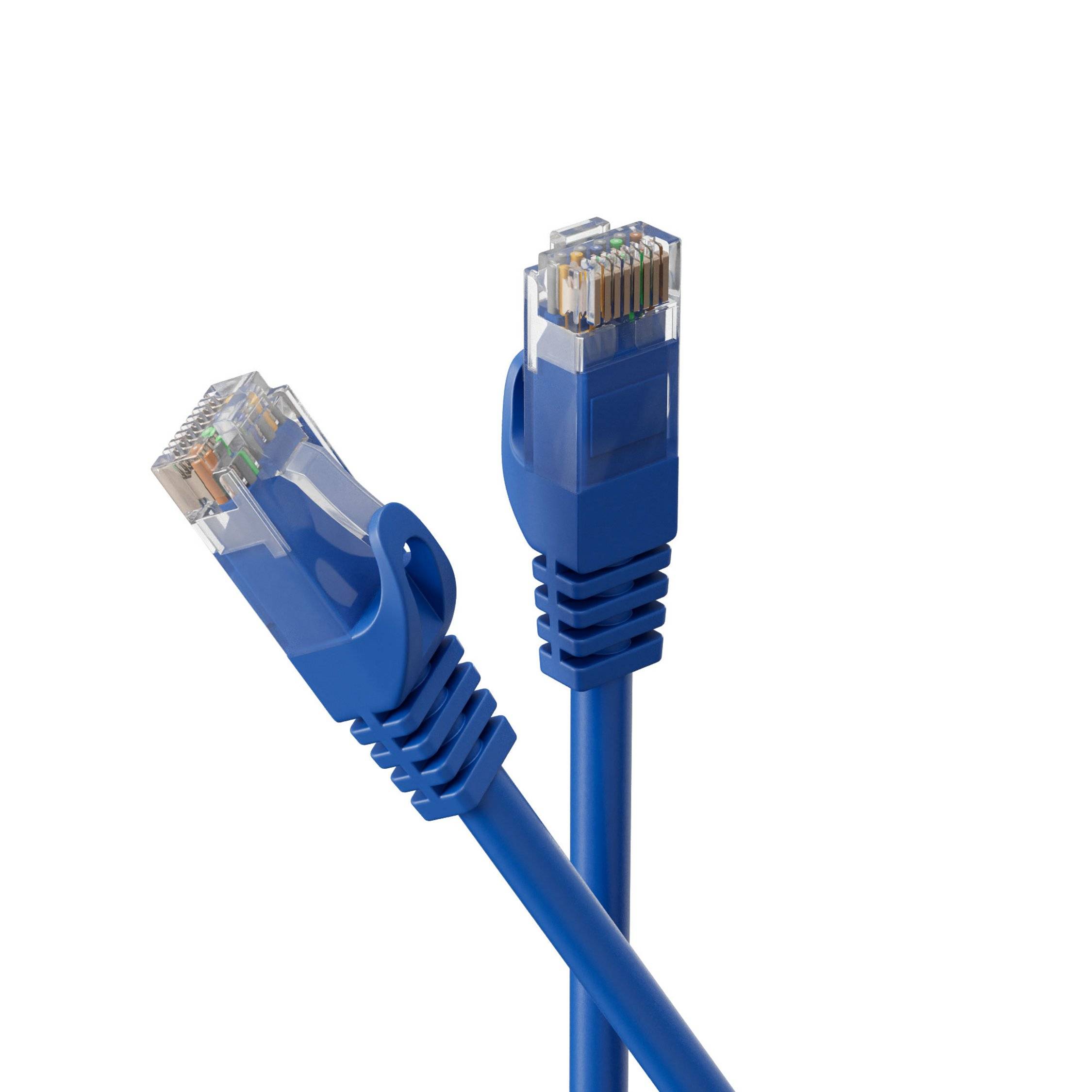 RJ45 Patchkabel CAT 7 Rohkabel U/UTP blau 5m-1