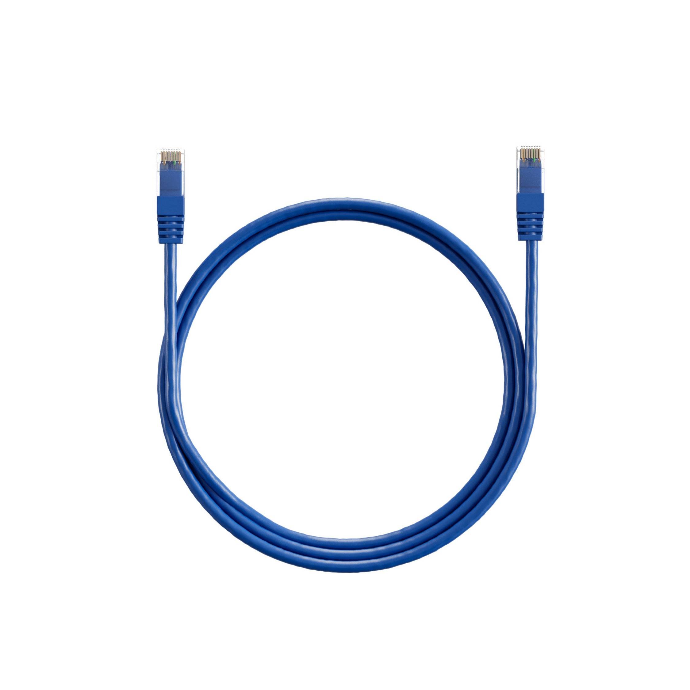 RJ45 Patchkabel CAT 7 Rohkabel U/UTP blau 5m-3