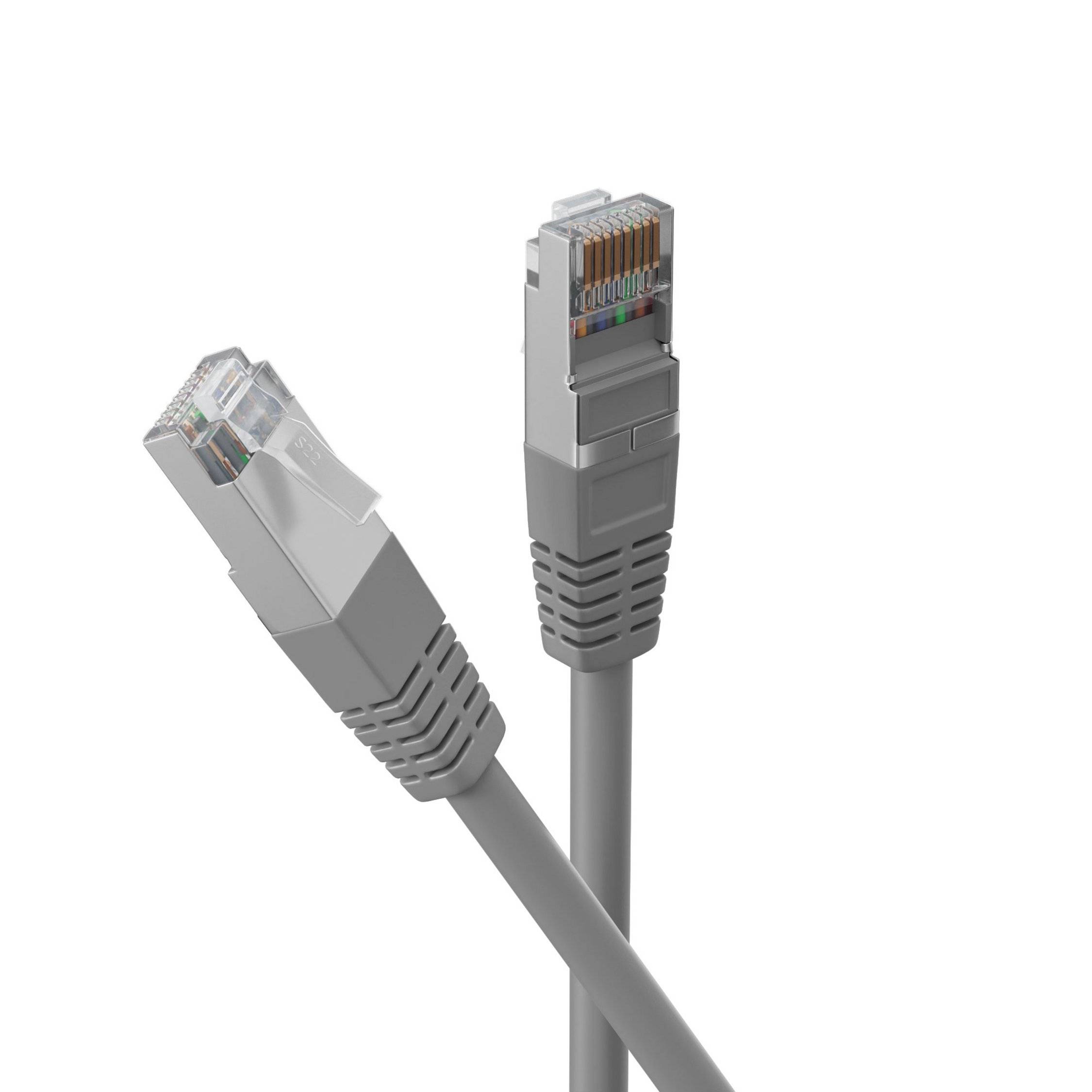 Patchkabel cat 6 S/FTP PIMF Halogenfrei 0,5m-1