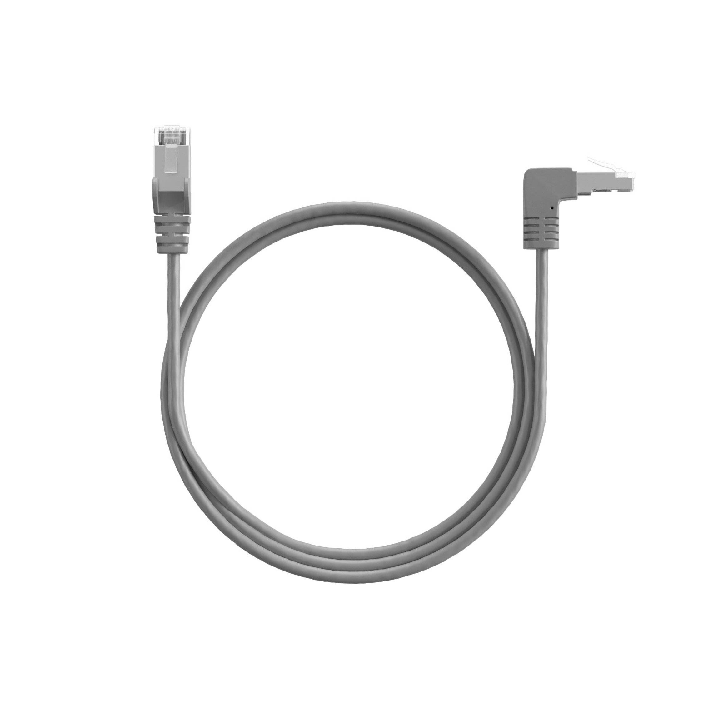 Patchkabel cat 6 S/FTP PIMF Winkel-gerade 0,25m-4