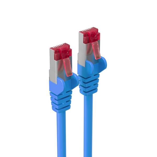 Patchkabel cat6A S/FTP PIMF Halogenfrei blau 15m