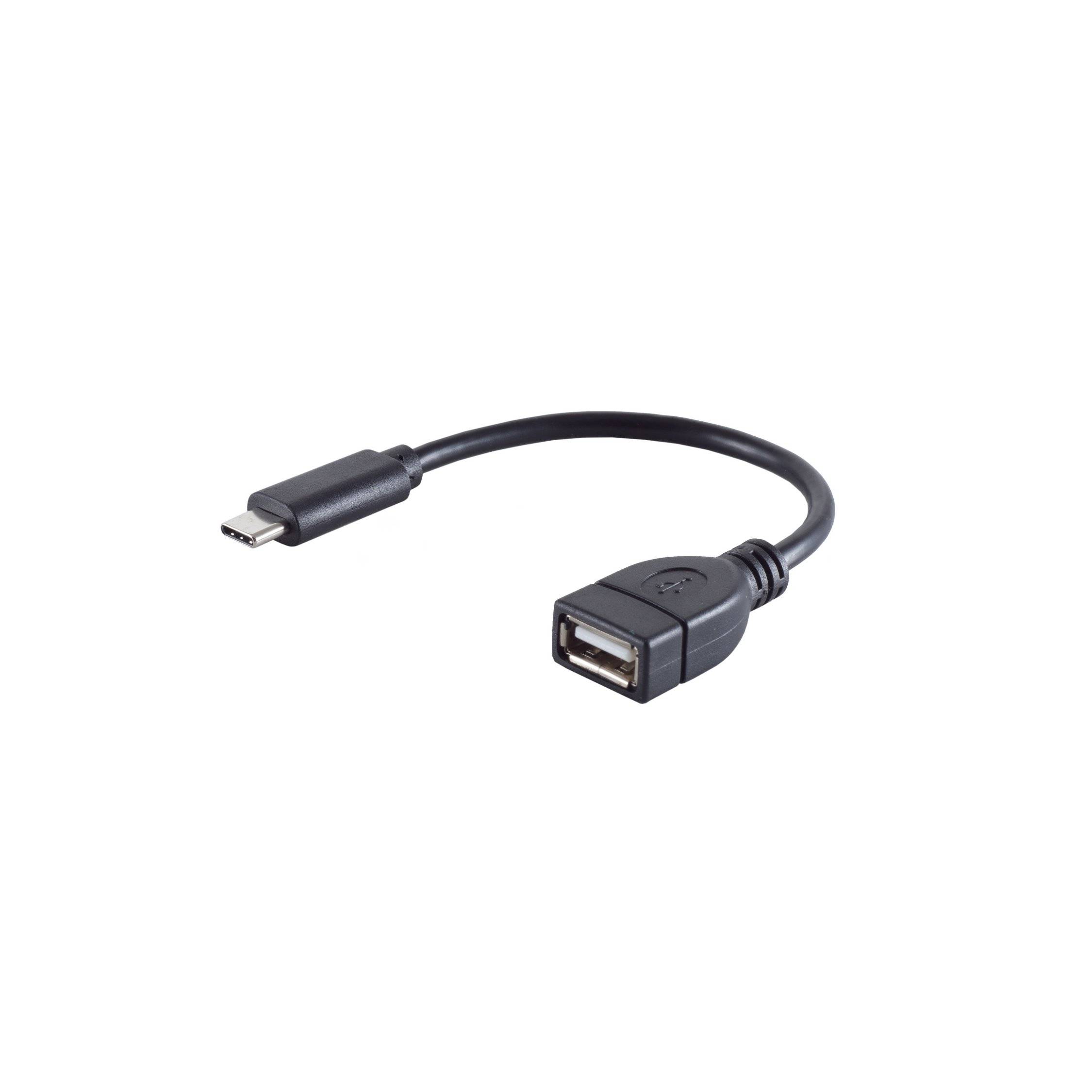 Adapter, USB-Typ C-Stecker/ USB 2.0 A Buchse, OTG-0