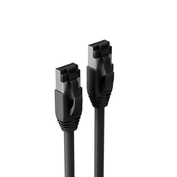 Patchkabel cat 8.1 F/FTP PIMF LSZH schwarz 7,5m