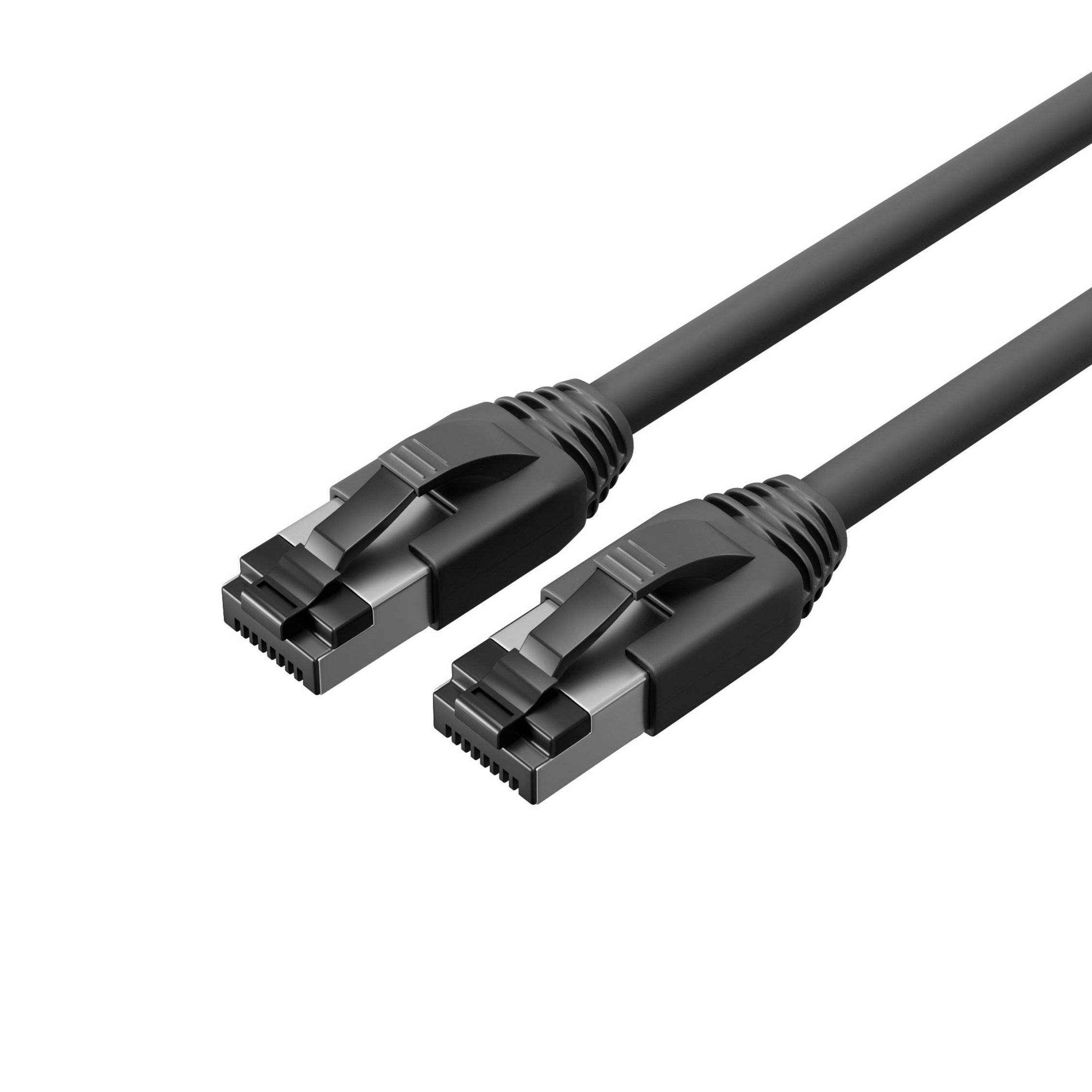 Patchkabel cat 8.1 F/FTP PIMF LSZH schwarz 7,5m-2