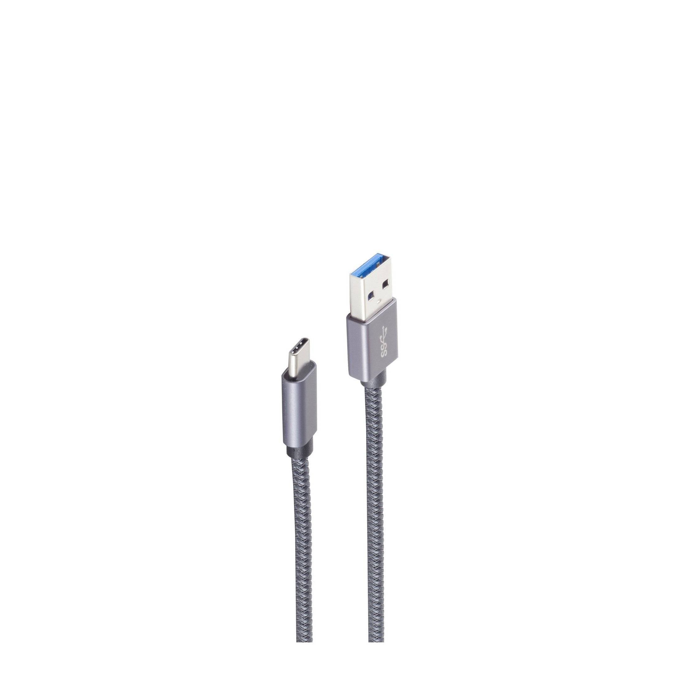 USB-A Adapterkabel, USB-C, 3.2 Gen 2, Pro, 1m-0
