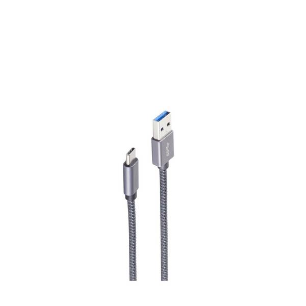 USB-A Adapterkabel, USB-C, 3.2 Gen 2, Pro, 2m