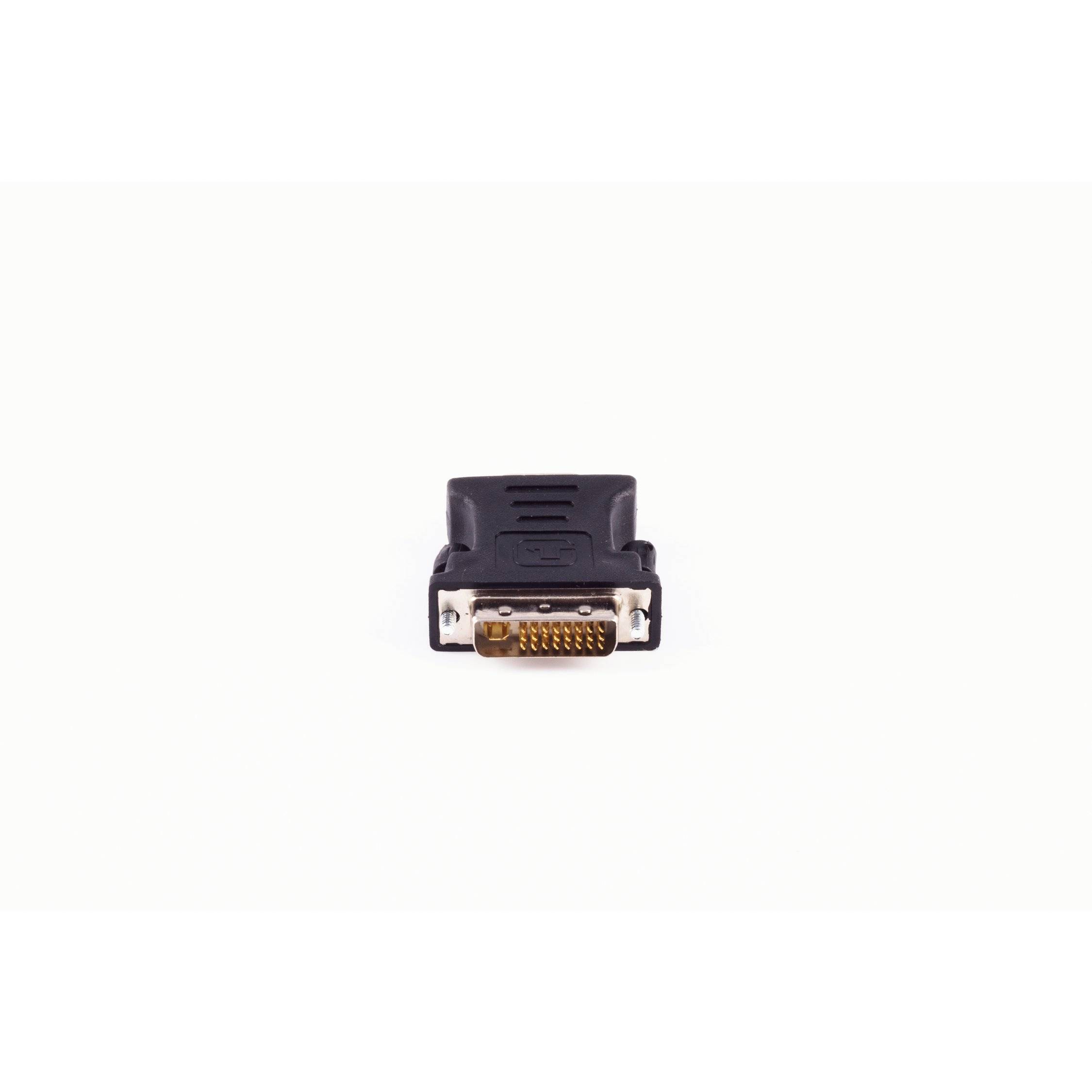 Adapter DVI-I Stecker 24+5 Dual-Link/VGA-Buchse-2