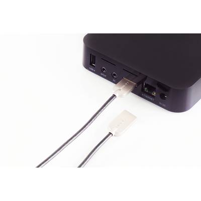 shiverpeaks®-HDMI Kabel, 4K, ultra slim, schwarz, 2,0m