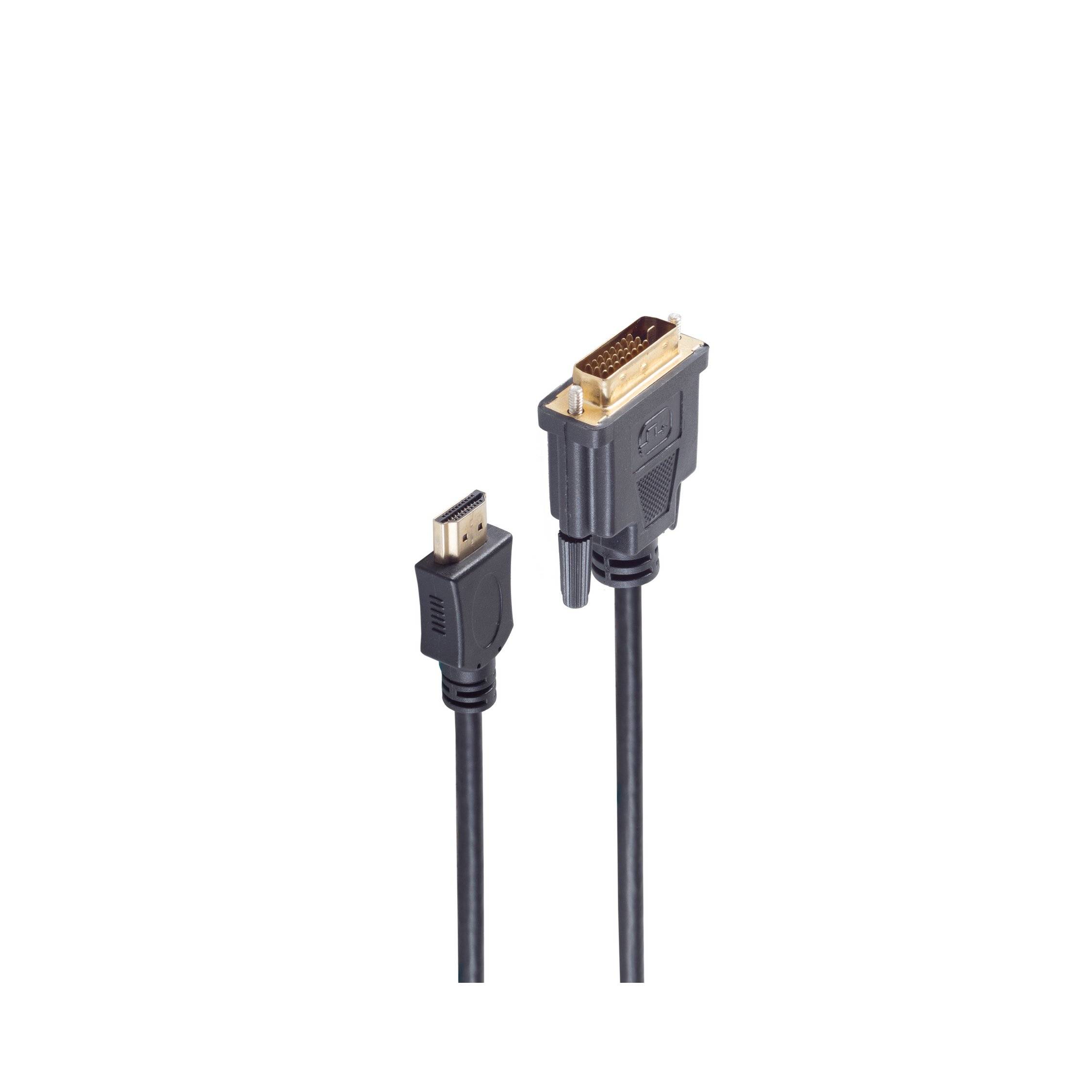 HDMI Stecker / DVI-D (24+1) Stecker verg. 2m-0