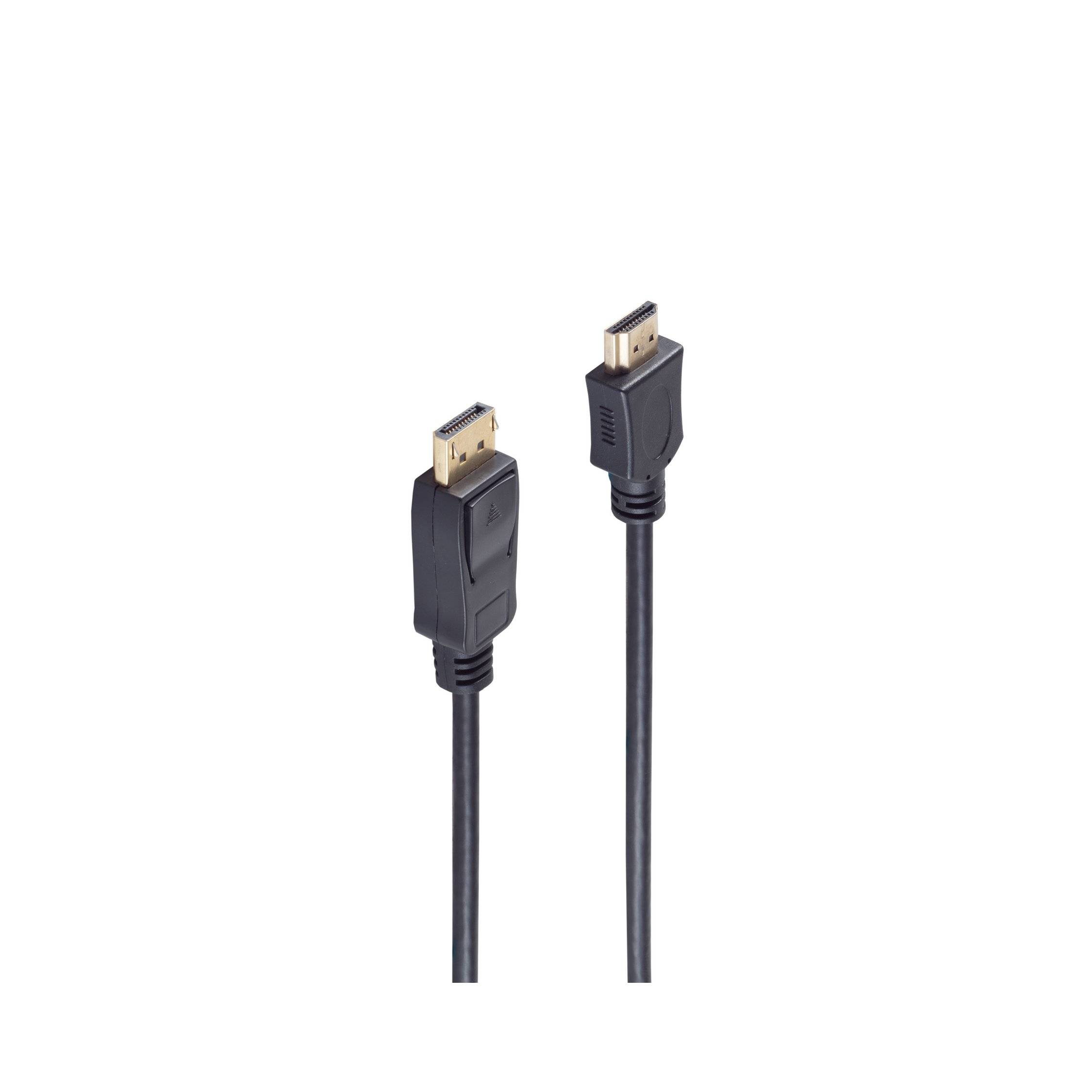 Displayport 19-pin auf HDMI Stecker 2m-0