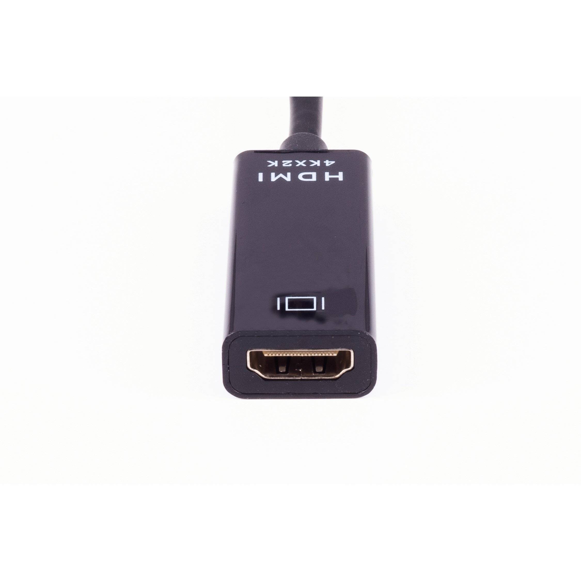 Adapter, Displayport Stecker 1.2/ HDMI Buchse-1