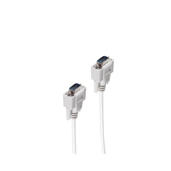 VGA-Monitorkabel 2 x 15-pol. HDD-Stecker 5m