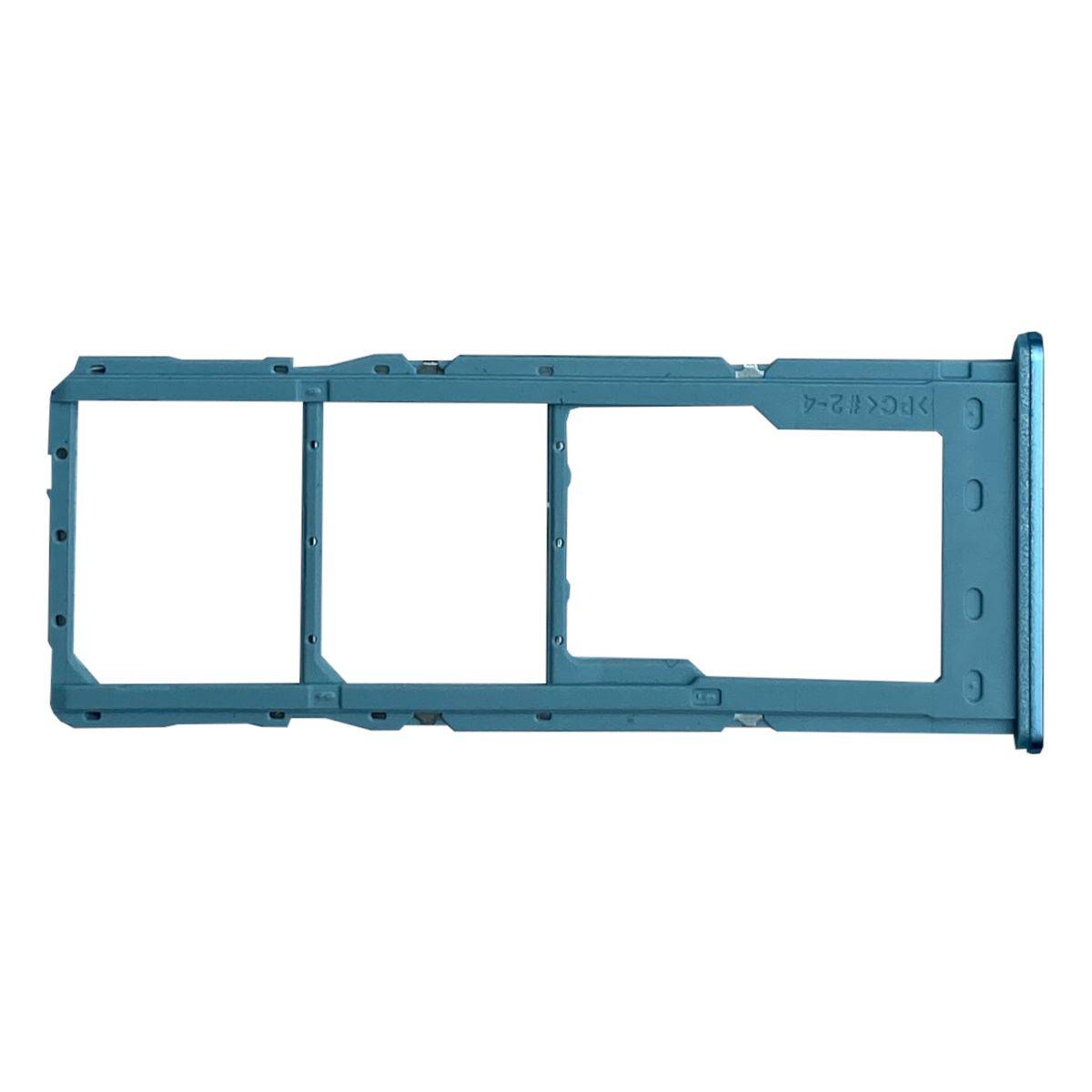 Dual SIM + Micro SD Karten Halter für Samsung Galaxy M23 5G GH98-47403C Light Blue / Blau-1