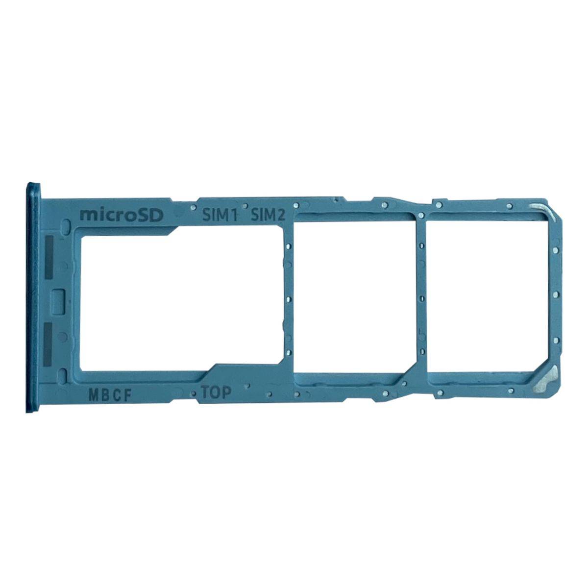 Dual SIM + Micro SD Karten Halter für Samsung Galaxy M23 5G GH98-47403C Light Blue / Blau-2