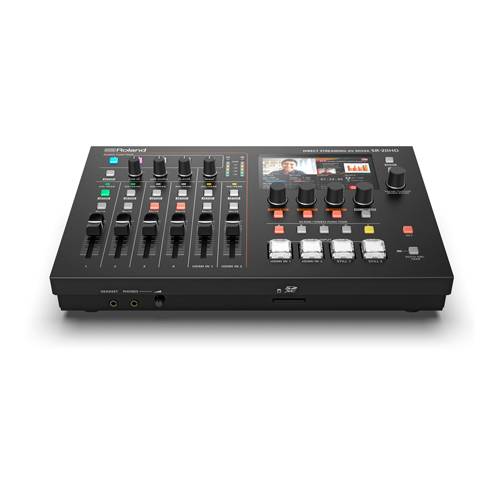ROLAND SR-20HD - 2-Kanal Direkt-Streaming HD AV-Mixer (1.080/60p | LCD-Display | Streaming-Encoder | Audio-Mixer | SRT-0