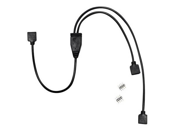 Inter-Tech - Netz-Splitter - 4-poliger Stecker zu 4-poliger Stecker