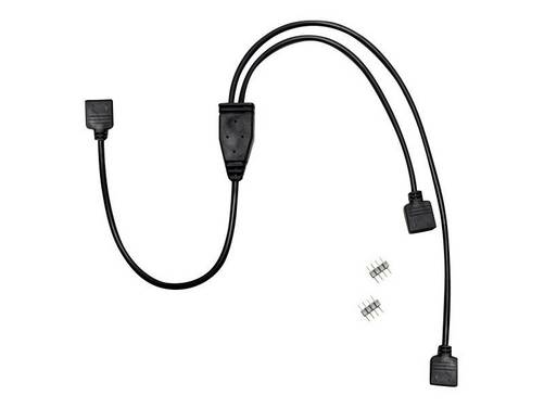Inter-Tech - Netz-Splitter - 4-poliger Stecker zu 4-poliger Stecker