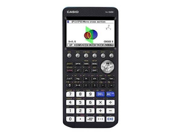 Casio FX-CG50 Grafikrechner mit Farbdisplay Komplexe Funktionen Schwarz