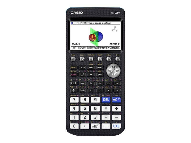 Casio FX-CG50 Grafikrechner mit Farbdisplay Komplexe Funktionen Schwarz-0