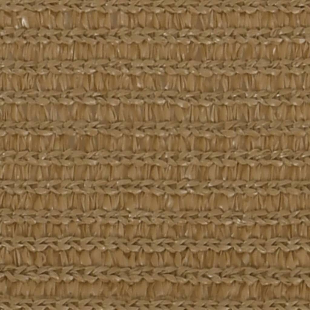 Sonnensegel 160 g/m² Taupe 2,5x5 m HDPE-1