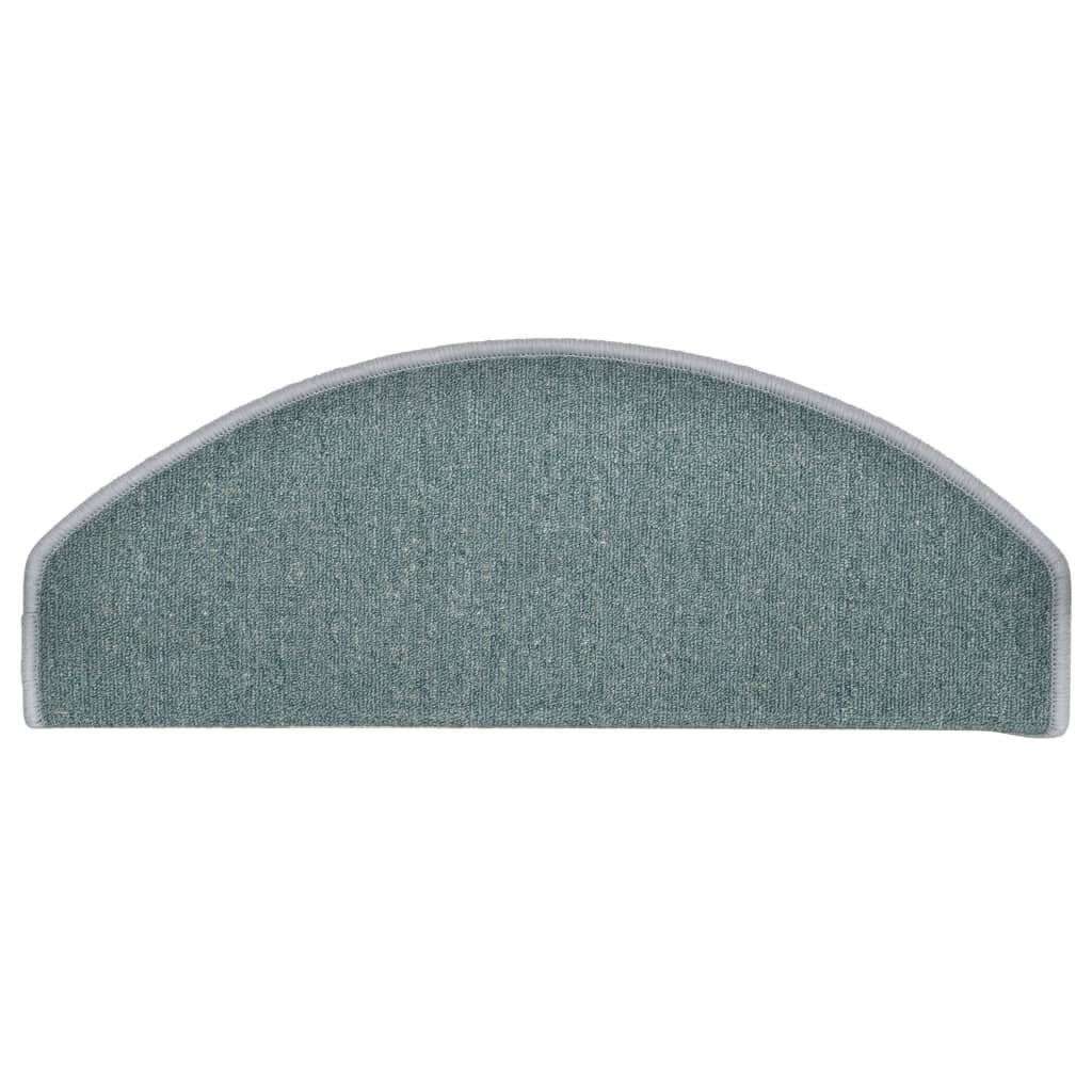 Treppenmatten 15 Stk. Blau 65x24x4 cm-5