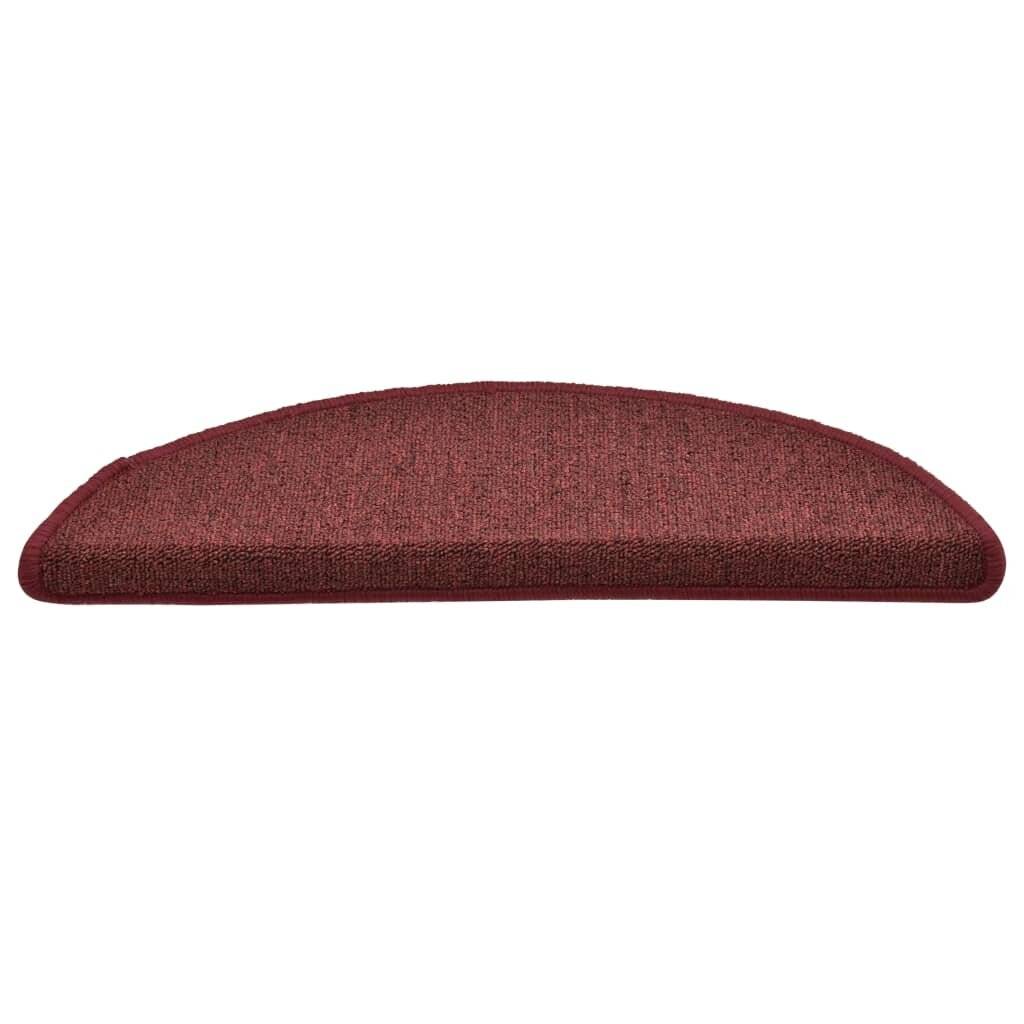 Treppenmatten 15 Stk. Rot 56x17x3 cm-4