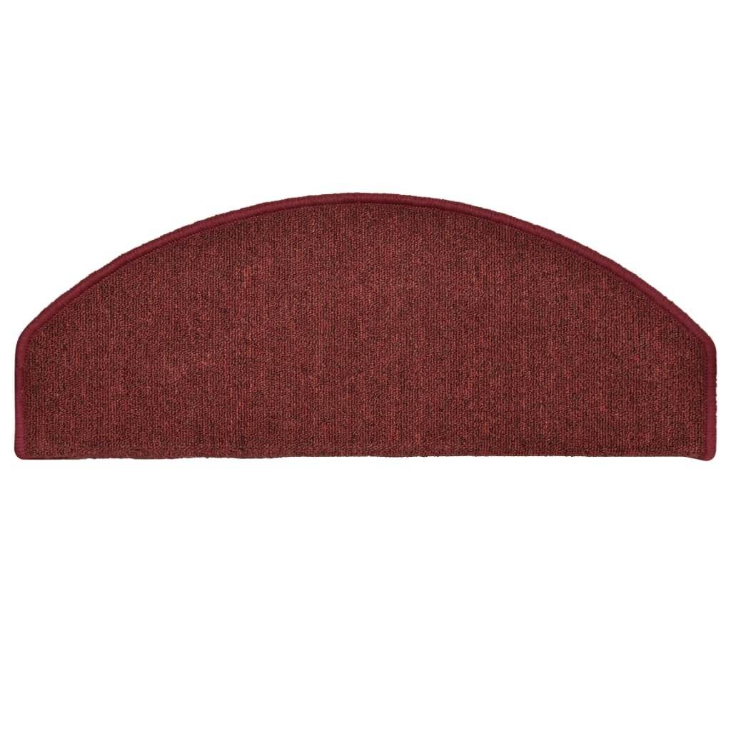 Treppenmatten 15 Stk. Rot 65x24x4 cm-5