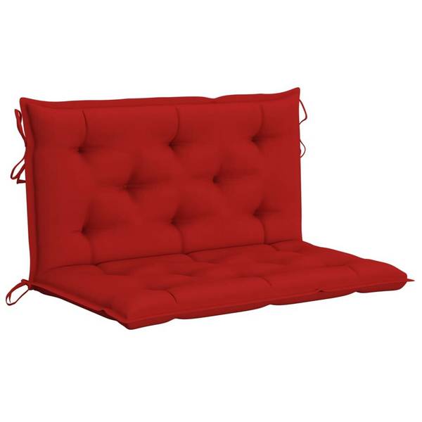 Auflage für Hollywoodschaukel Rot 100 cm Stoff