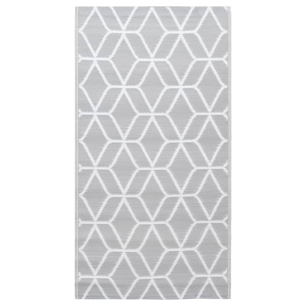 Outdoor-Teppich Grau 80x150 cm PP-1