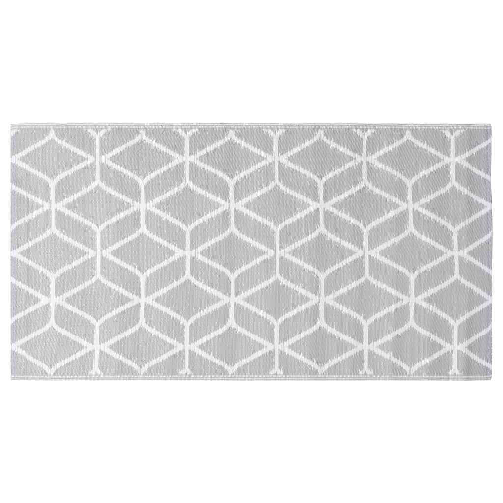 Outdoor-Teppich Grau 80x150 cm PP-2