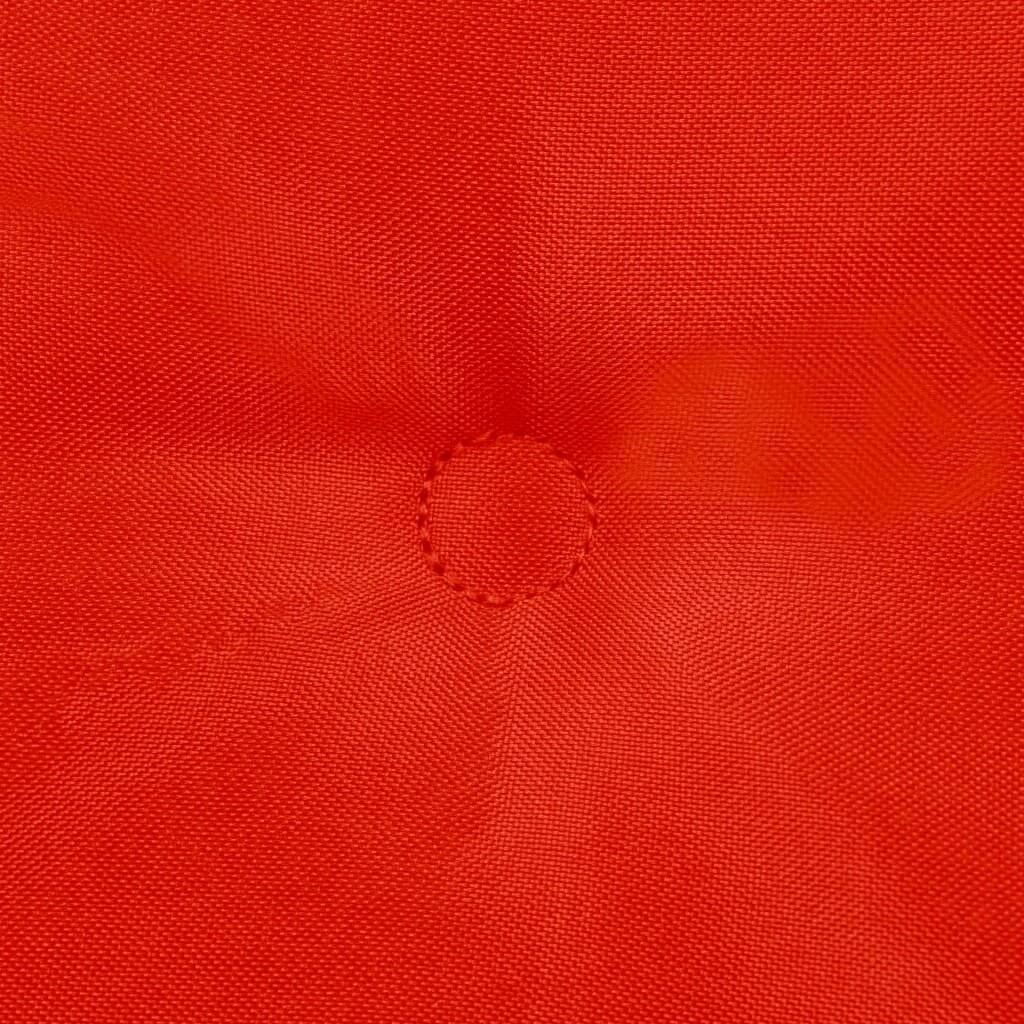 Gartenstuhl Auflage 4 Stk. Rot 100 x 50 x 3 cm-1