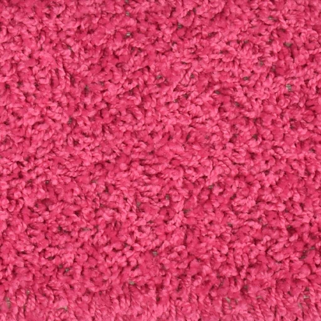Treppenmatten 15 Stk. Rosa 56x17x3 cm-2