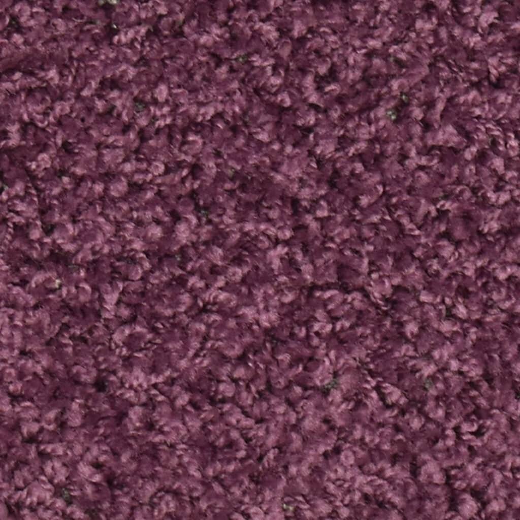 Treppenmatten 15 Stk. Dunkelviolett 65x21x4 cm-2