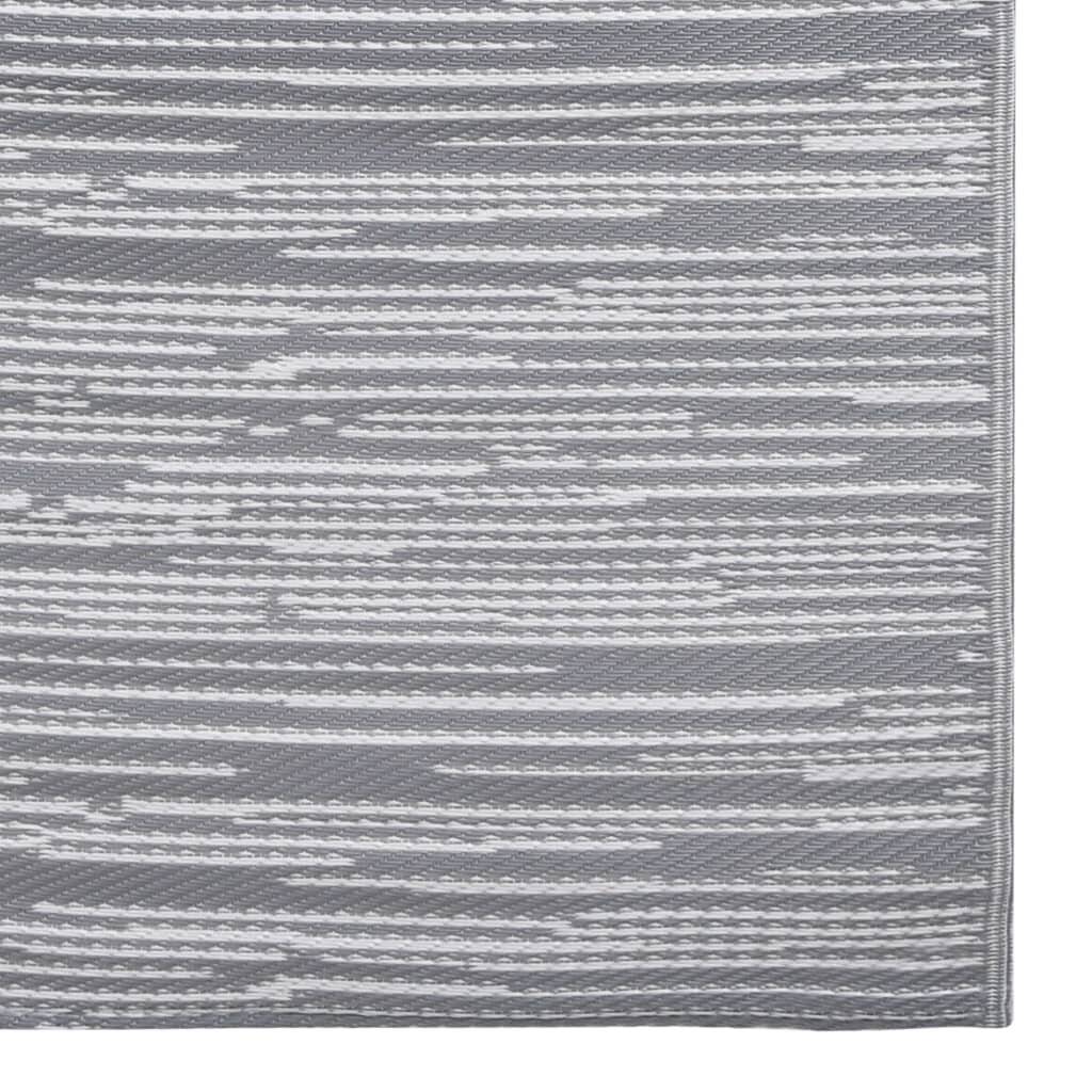 Outdoor-Teppich Grau 120x180 cm PP-1