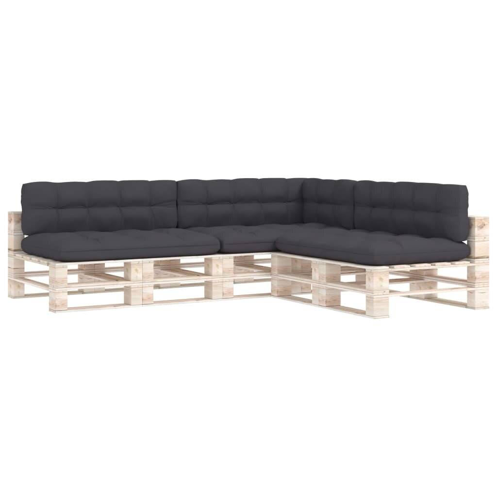 Palettensofa-Auflagen 7 Stk. Anthrazit-1