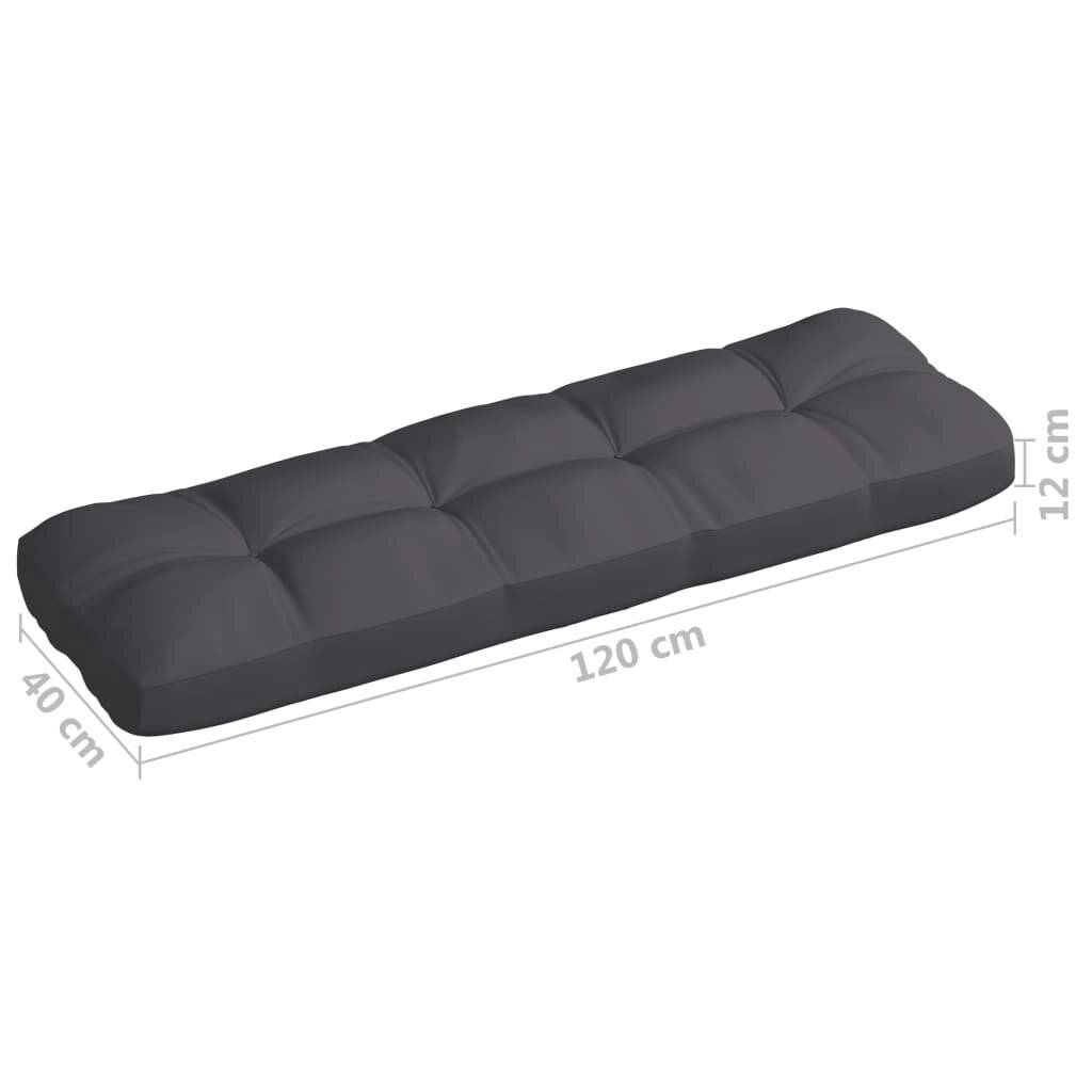 Symbolbild für Palettensofa-Auflagen 7 Stk. Anthrazit