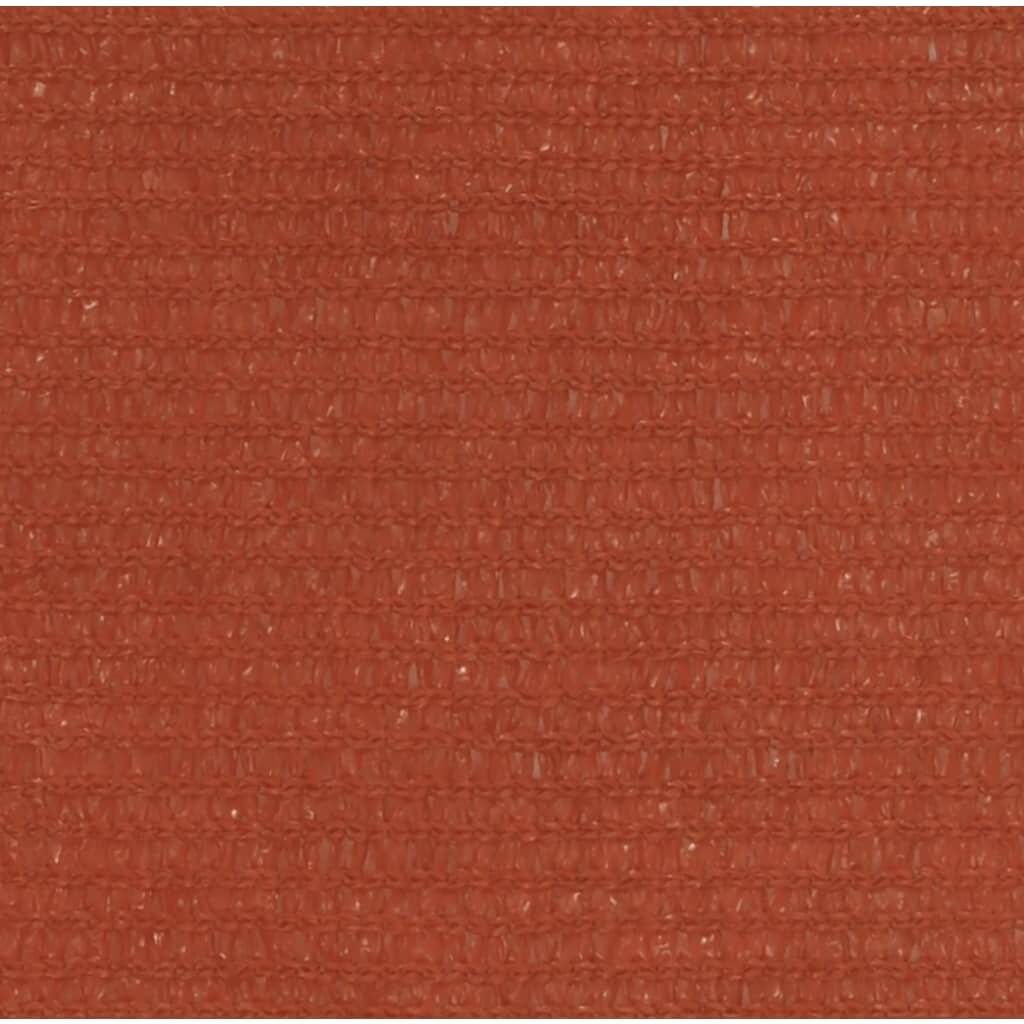 Sonnensegel 160 g/m² Terracotta-Rot 2,5x3,5 m HDPE-1