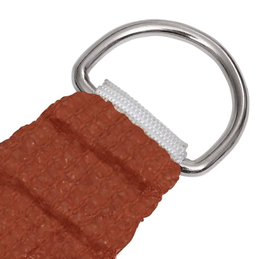 Sonnensegel 160 g/m² Terracotta-Rot 2,5x3,5 m HDPE-2